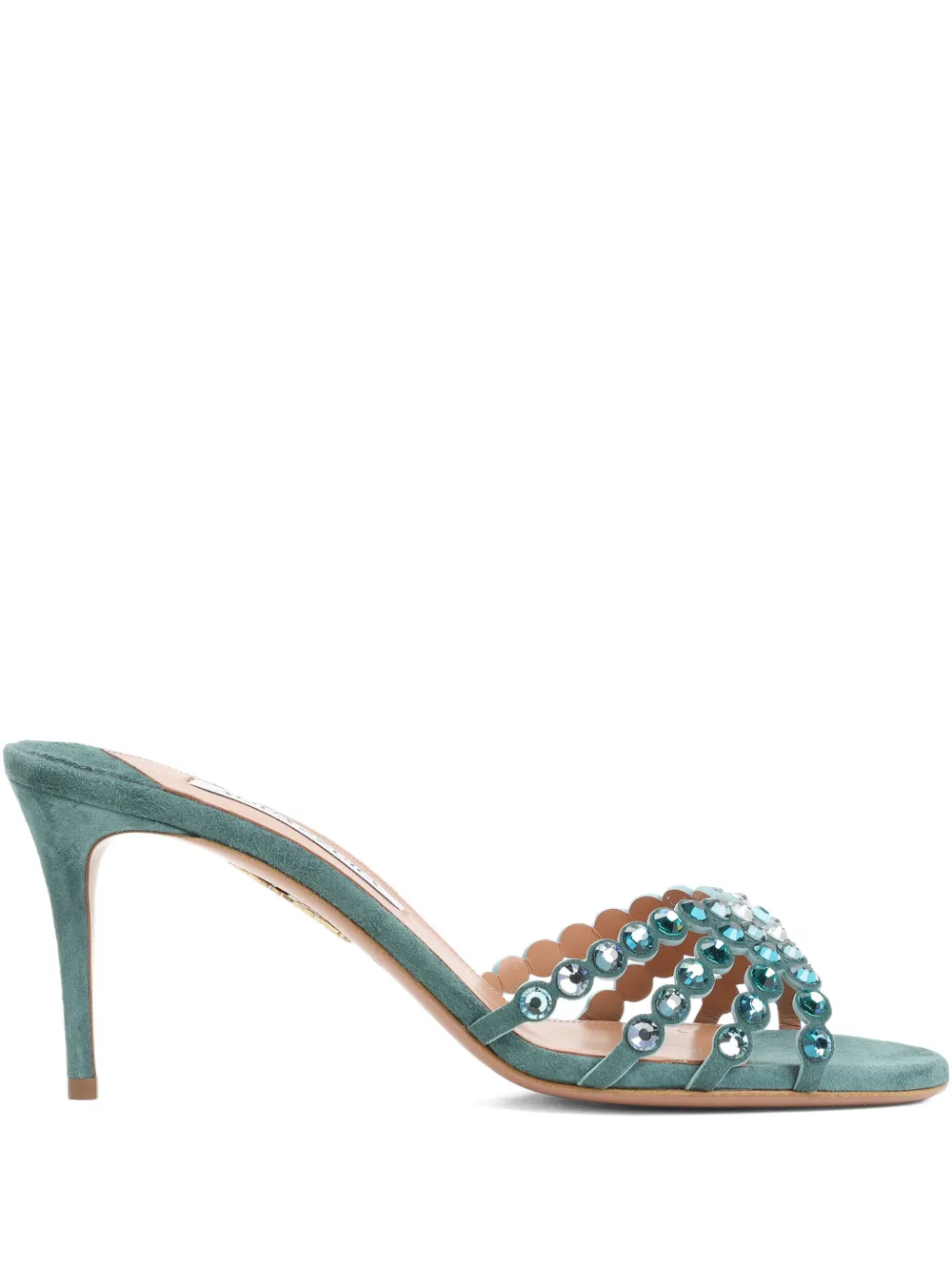 Aquazzura 75mm Tequila Mules card image